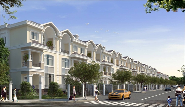 Phối cảnh Khu biệt thự Mỹ Phú 2